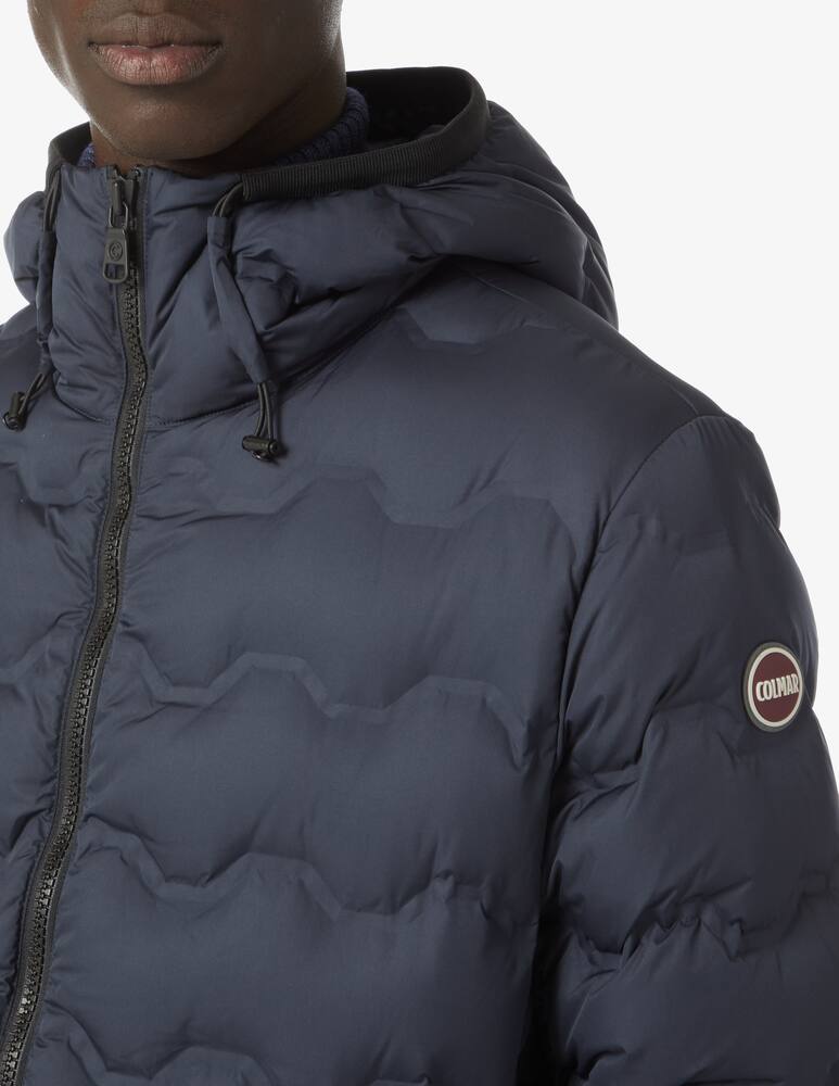 rinascente Colmar Feather hooded jacket - Blue