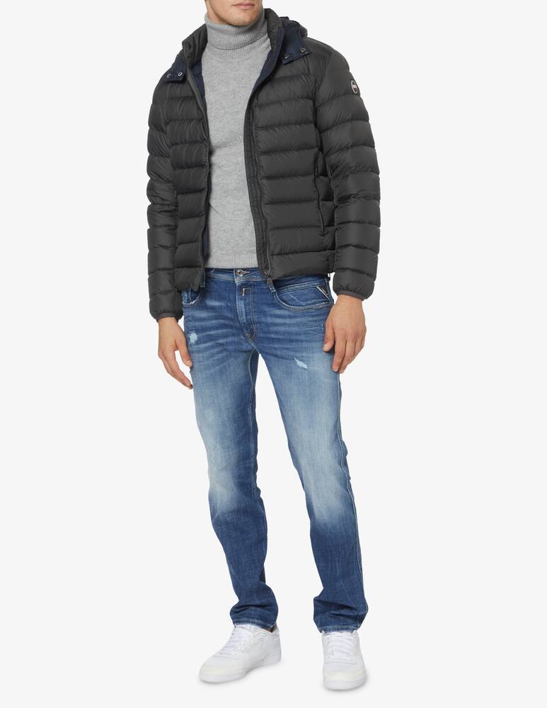 rinascente Colmar Hooded heavy jacket - Black