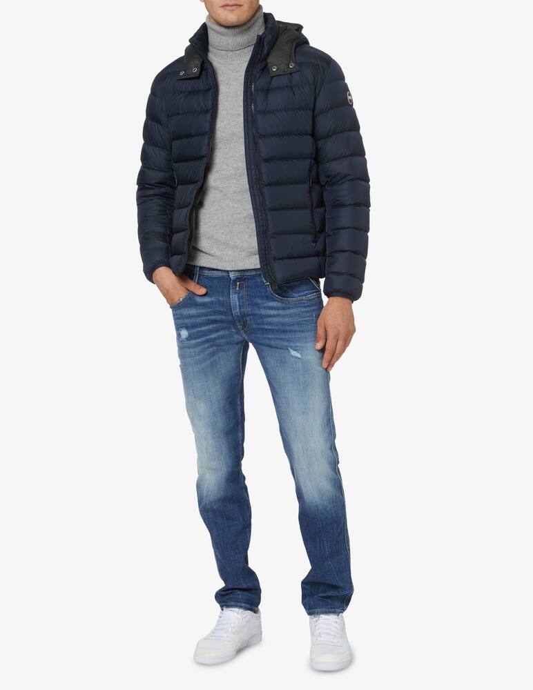 rinascente Colmar Hooded heavy jacket - Blue