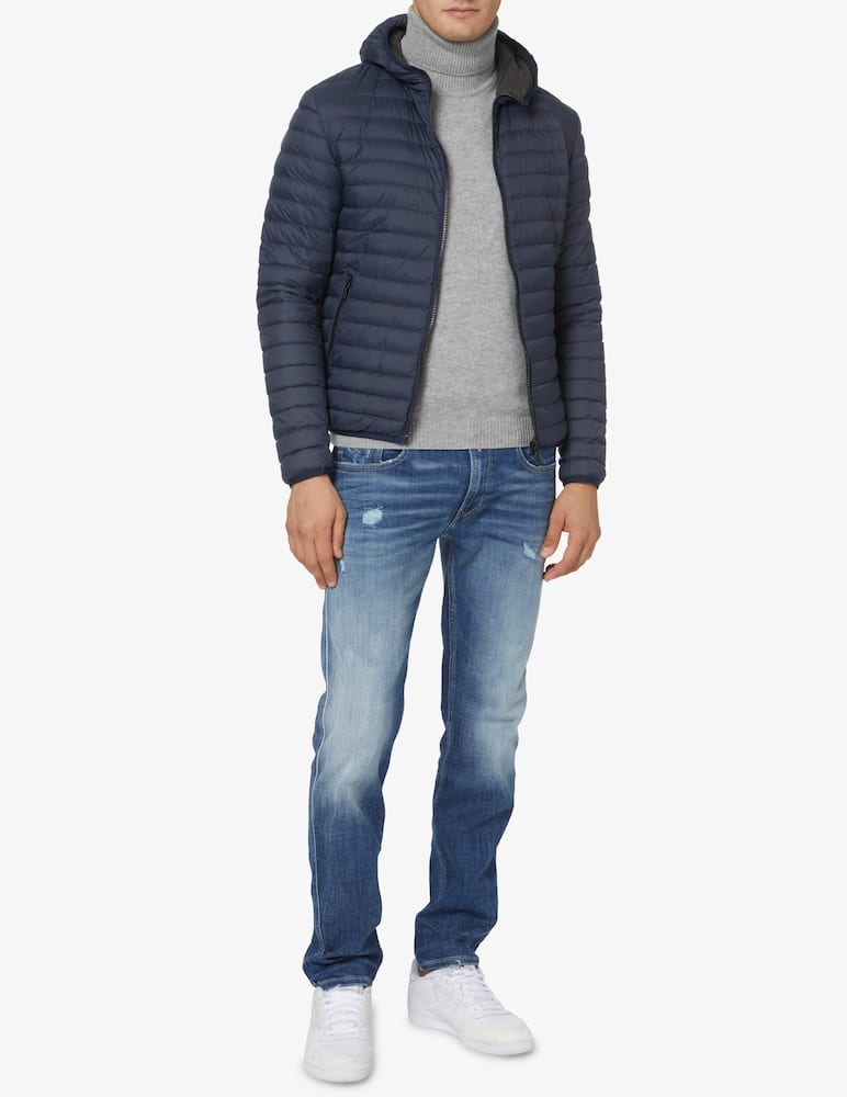 rinascente Colmar 100g hooded jacket - Blue