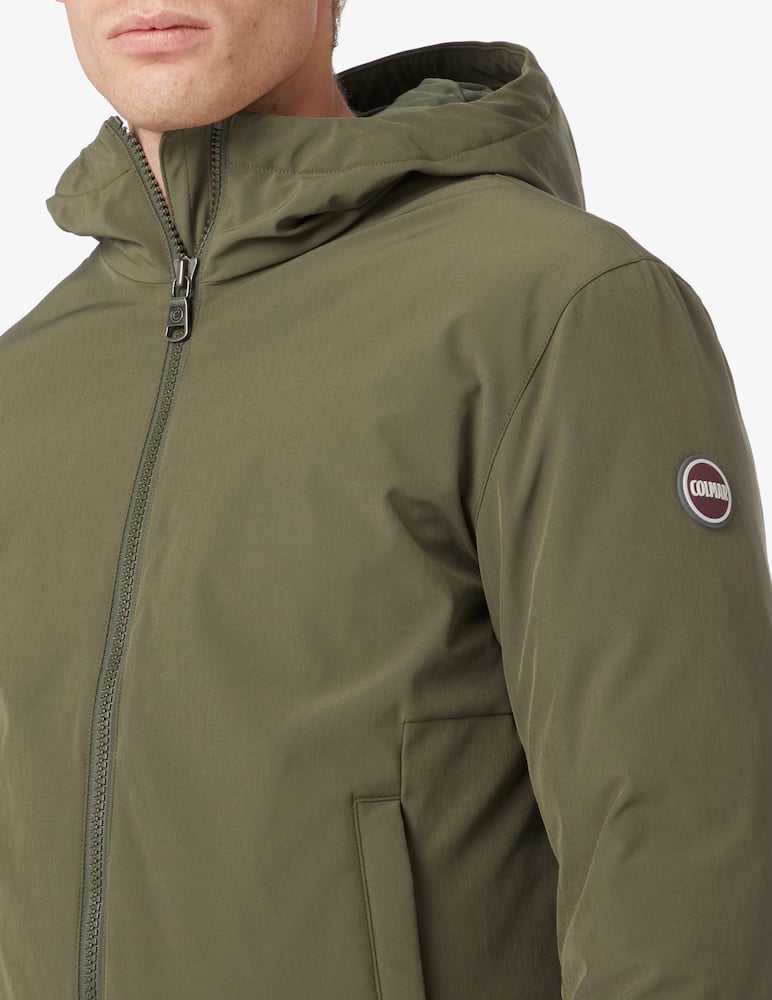 Colmar Softshell hooded jacket - Green - picture 4 Colmar Softshell hooded jacket - Green - picture 4