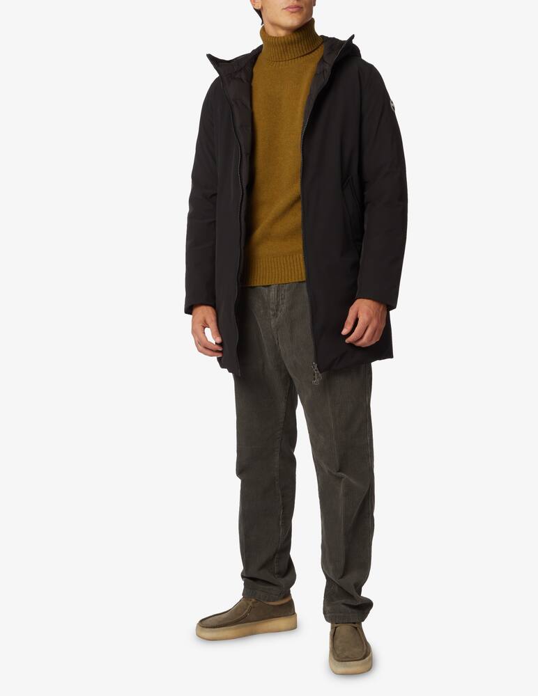 rinascente Colmar Softshell hooded jacket - Black