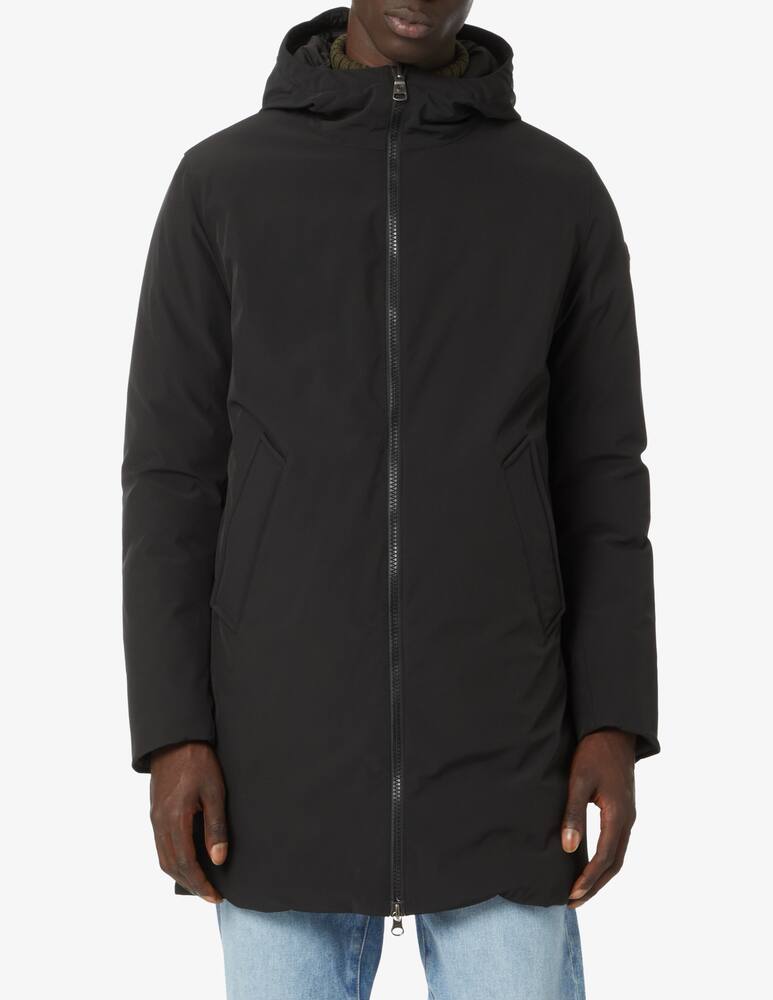rinascente Colmar Softshell hooded jacket - Black