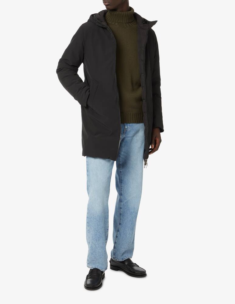 rinascente Colmar Softshell hooded jacket - Black