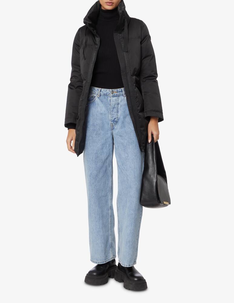 rinascente Colmar Long down jacket - Black