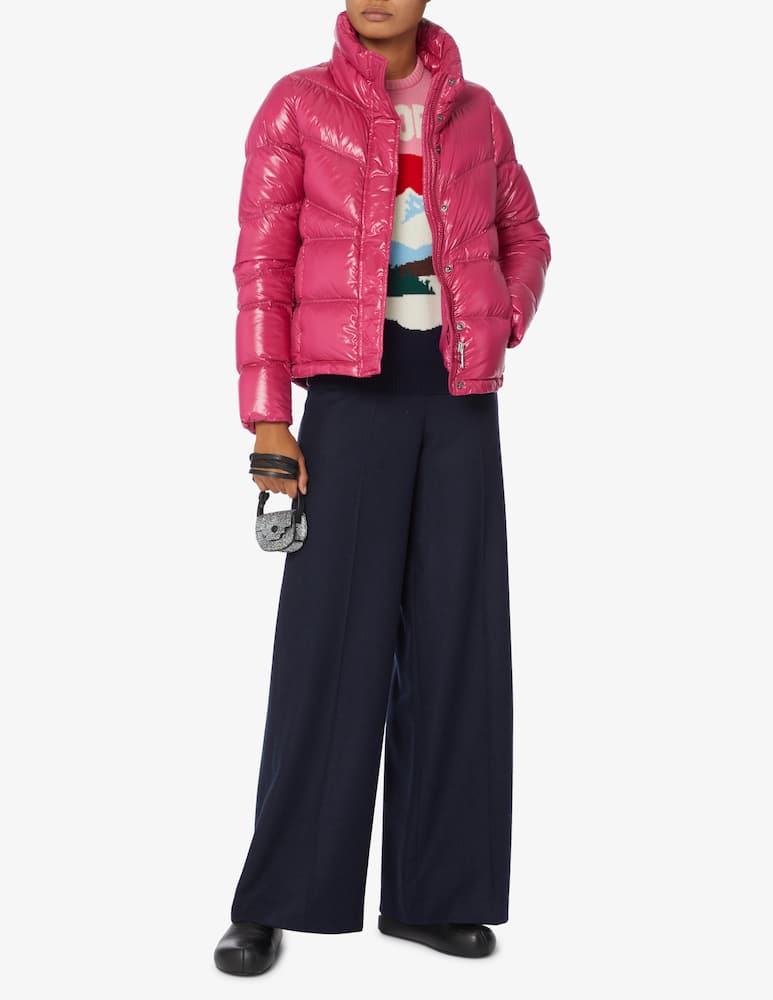 rinascente Colmar Giacca bomber lucida - Rosa