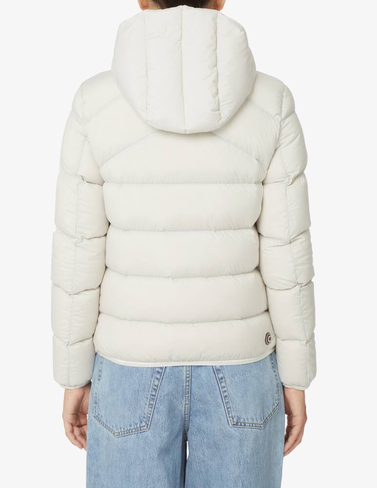 Colmar Giacca piumino corta stretchcon cappuccio - Bianco - immagine 3 Colmar Giacca piumino corta stretchcon cappuccio - Bianco - immagine 3