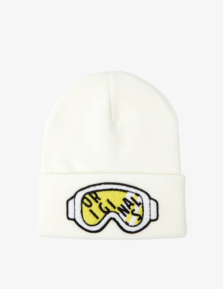 rinascente Colmar Beanie patch varsity - White