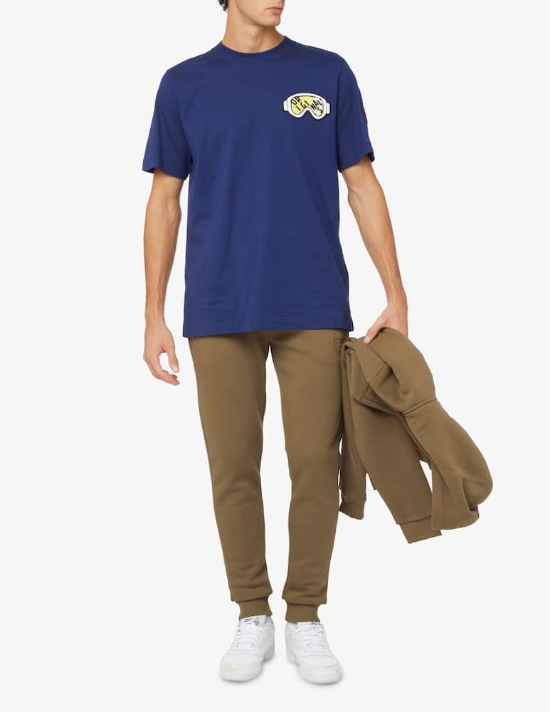 rinascente Colmar Varsity cotton t-shirt - Blue