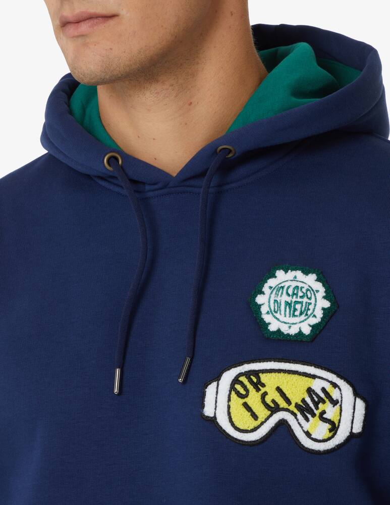 rinascente Colmar Logo hoodie - Blue