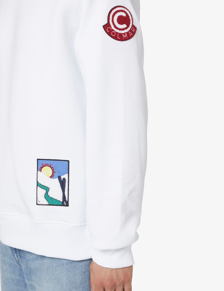 rinascente Colmar Felpa girocollo - bianco