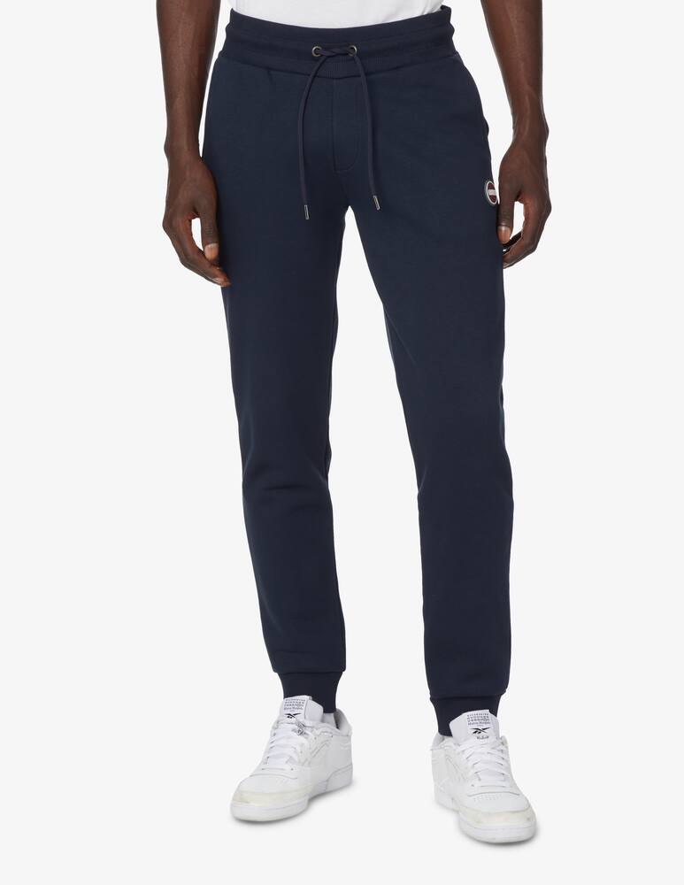 rinascente Colmar Fleece logo pants - Blue