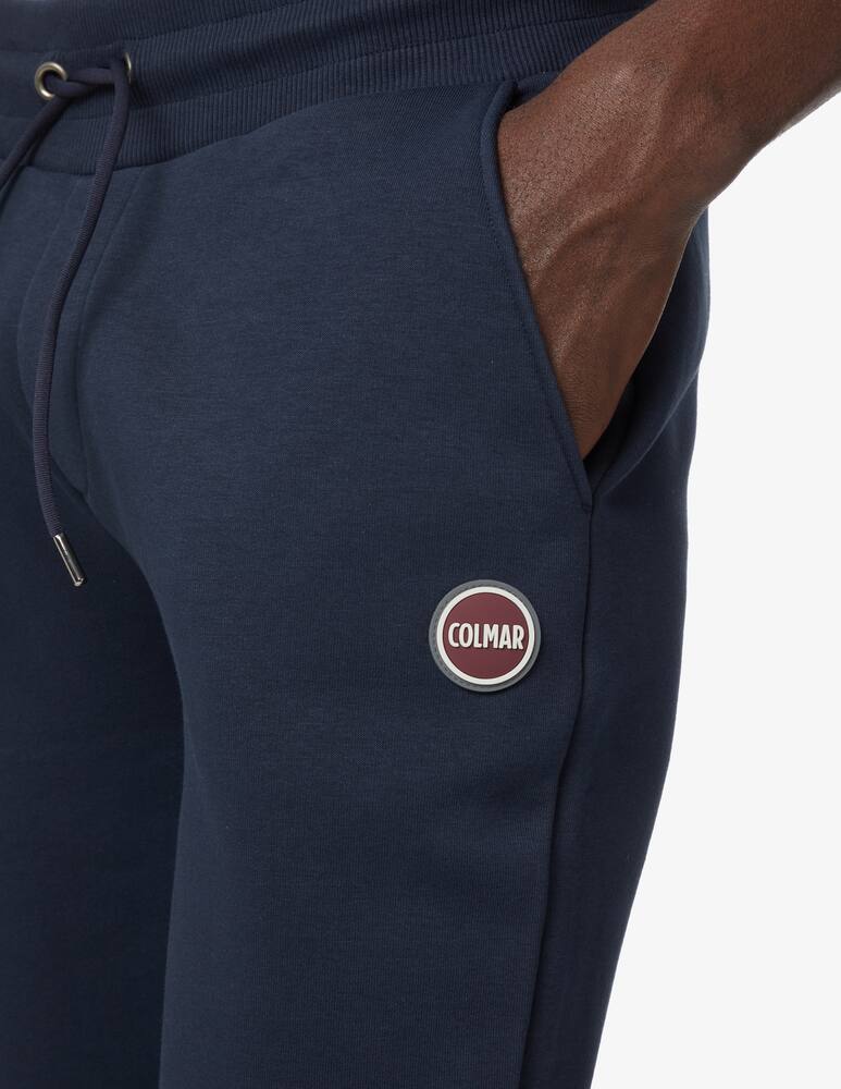 rinascente Colmar Fleece logo pants - Blue