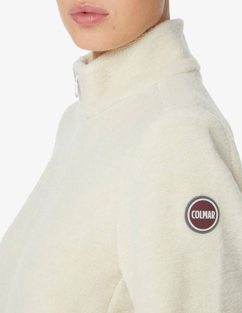 rinascente Colmar Pile sweatshirt - White