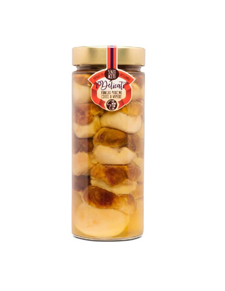 Piemont Fungo Funghi Porcini Interi Cotti A Vapore Senza Aceto - immagine 1 Piemont Fungo Funghi Porcini Interi Cotti A Vapore Senza Aceto - immagine 1