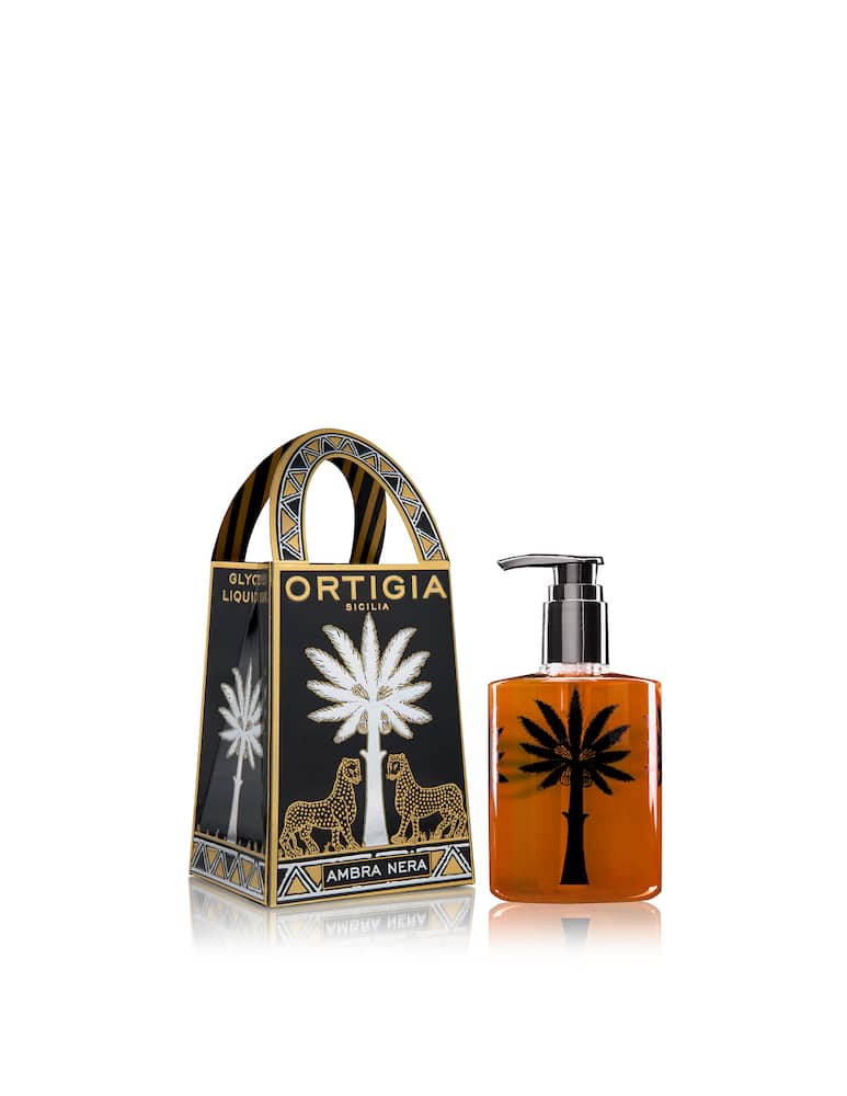 Ortigia Sapone Liquido Ambra Nera - immagine 1 Ortigia Sapone Liquido Ambra Nera - immagine 1