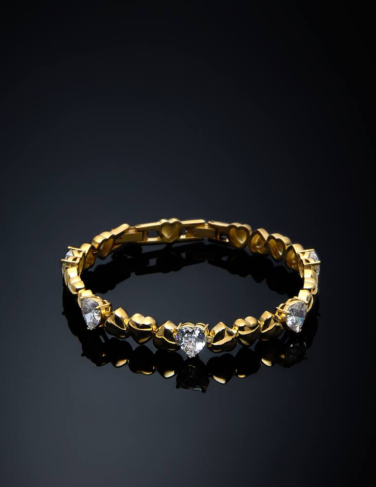 rinascente Chiara Ferragni Heart stones bracelet