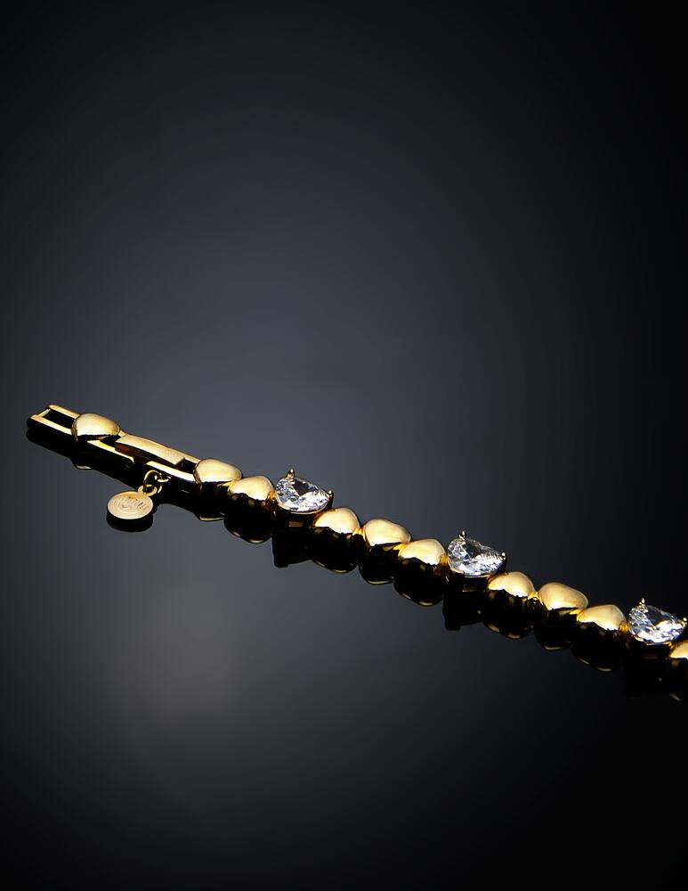 rinascente Chiara Ferragni Heart stones bracelet