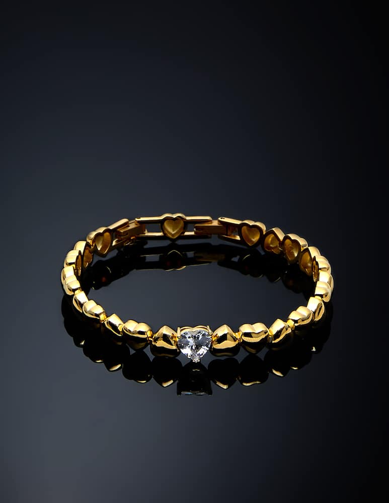 rinascente Chiara Ferragni Braccialetto Heart stones