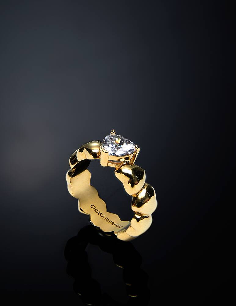 rinascente Chiara Ferragni Anello Heart stones