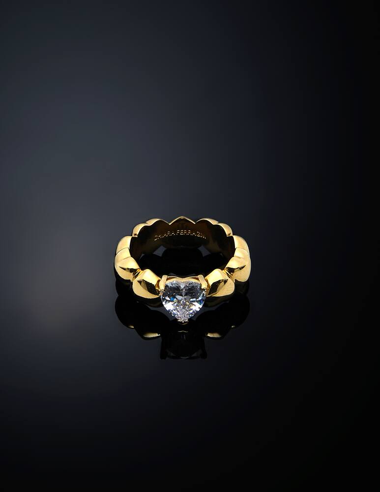 rinascente Chiara Ferragni Anello Heart stones