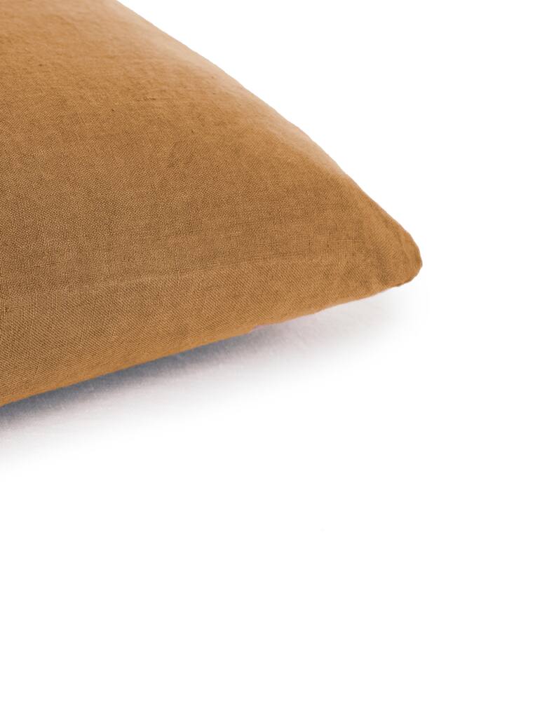 rinascente Once Milano Linen cushion 35x55 - yellow