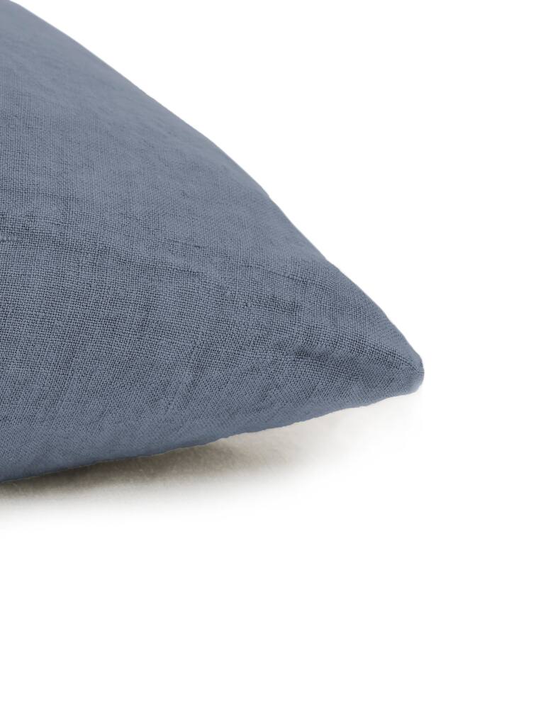rinascente Once Milano Copricuscino in lino 35x55 - blu
