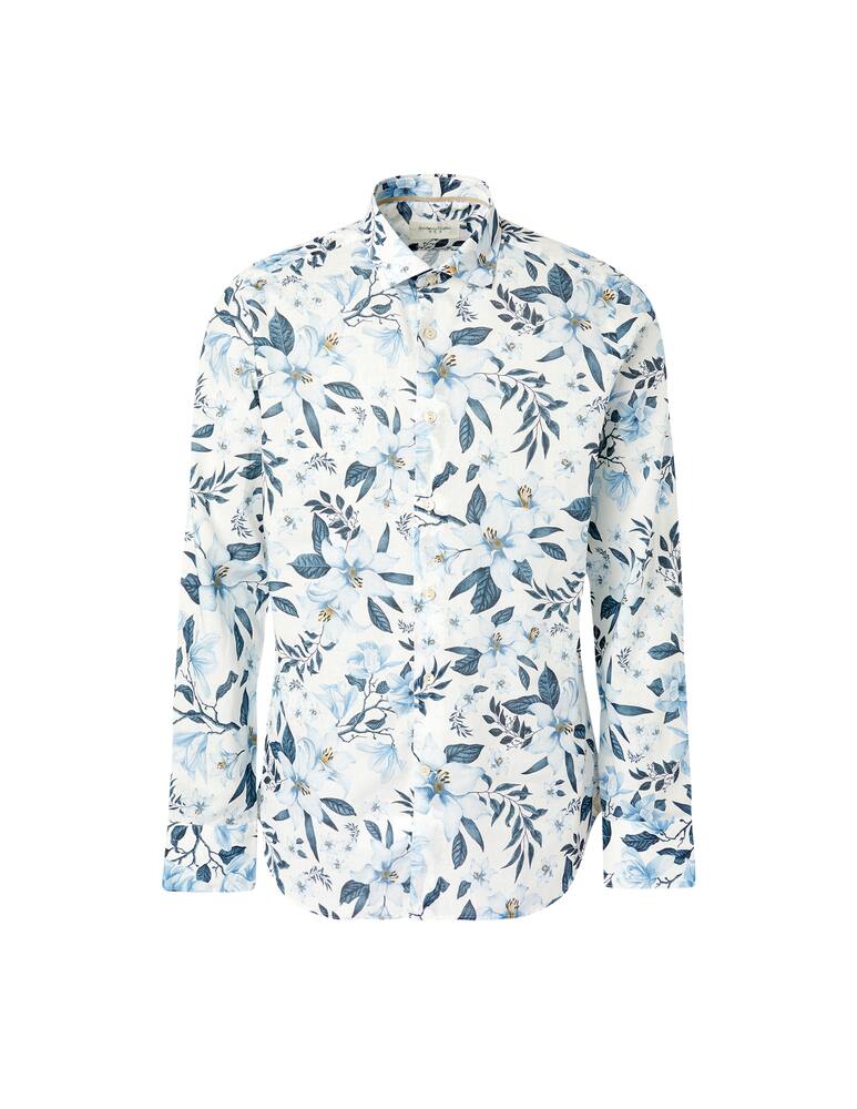 rinascente Tintoria Mattei Flowe print shirt - multi