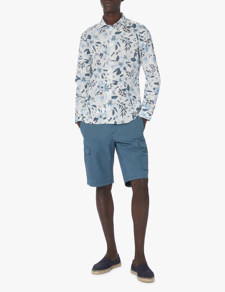 rinascente Tintoria Mattei Flowe print shirt - multi