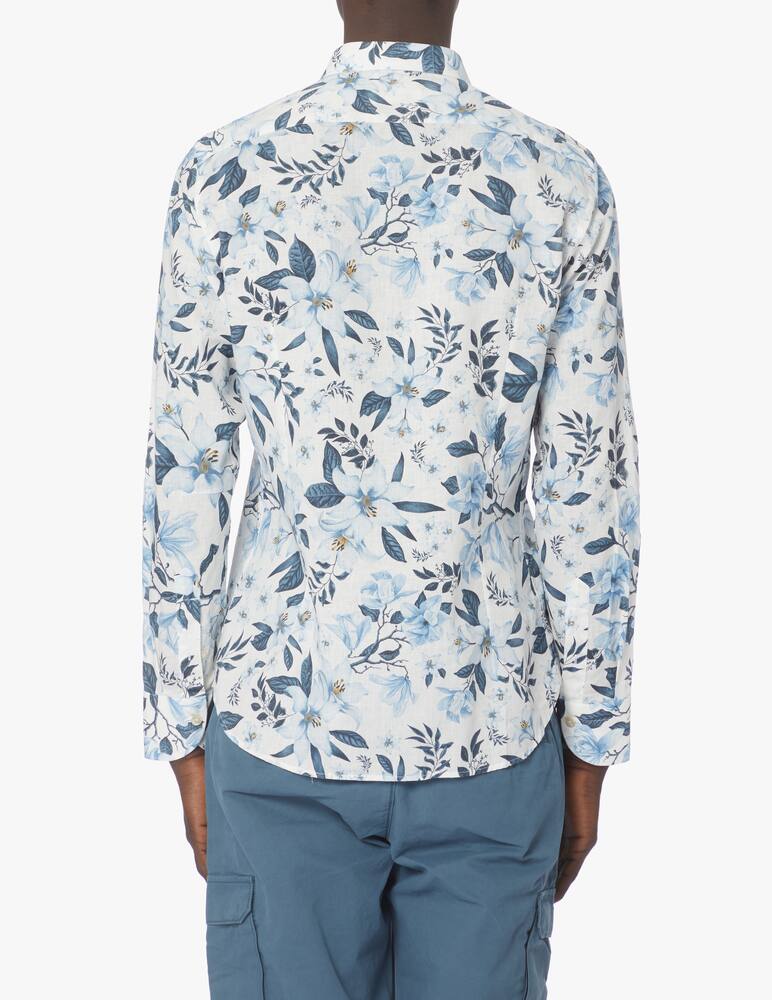 rinascente Tintoria Mattei Flowe print shirt - multi