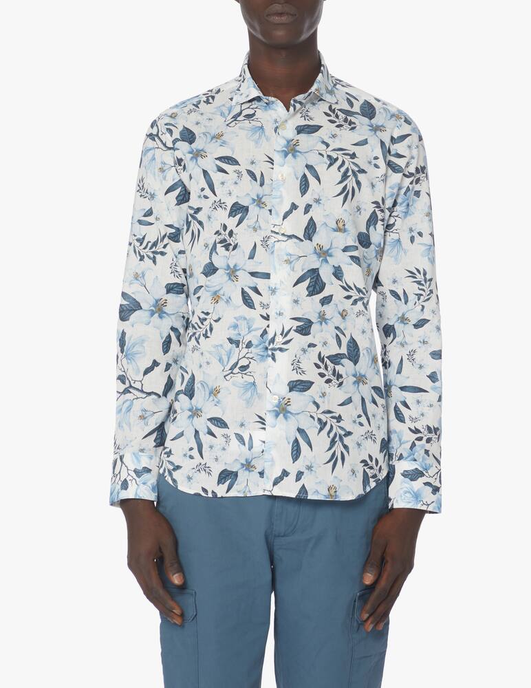 Tintoria Mattei Flowe print shirt - multi - picture 1 Tintoria Mattei Flowe print shirt - multi - picture 1