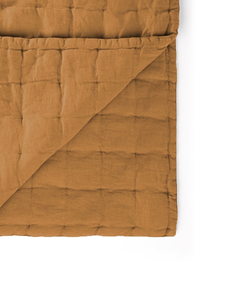 rinascente Once Milano Copriletto trapuntato in lino 140x220