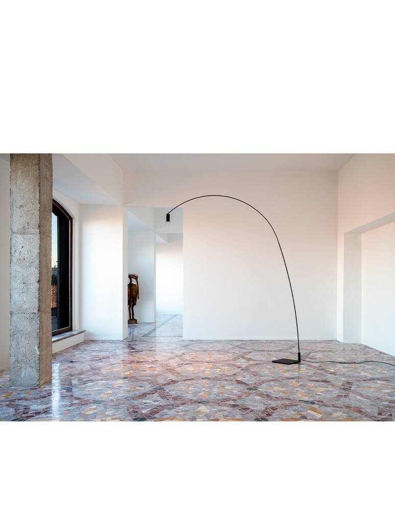 rinascente Nemo Fox Lampada da Pavimento - Nero