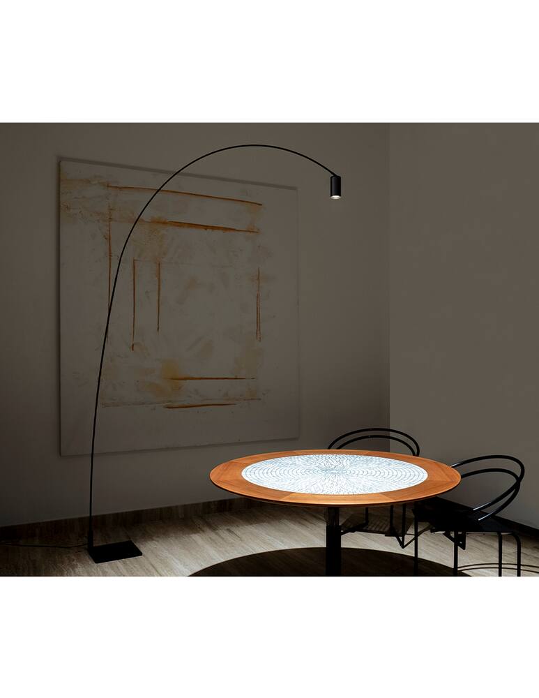 rinascente Nemo Fox Lampada da Pavimento - Nero