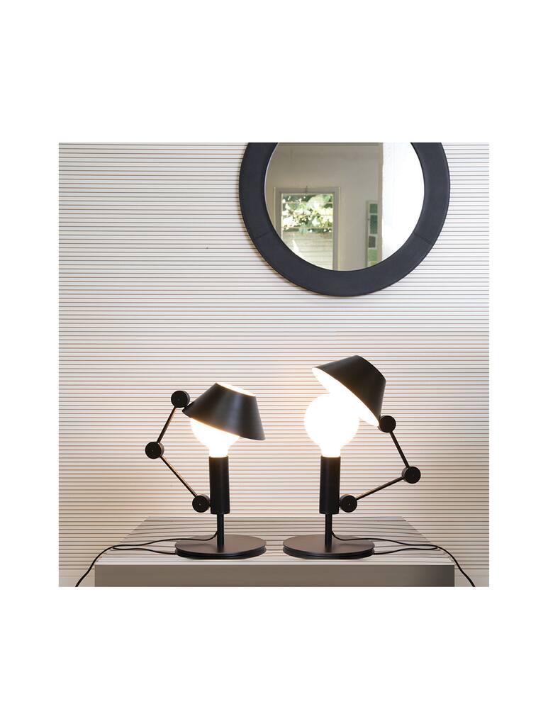 rinascente Nemo Mr. Light Lampada da Tavolo - Nero