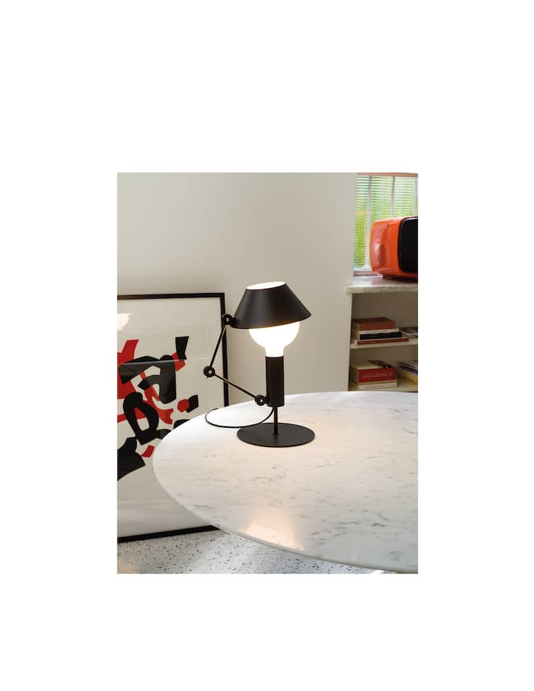 rinascente Nemo Mr. Light Lampada da Tavolo - Nero