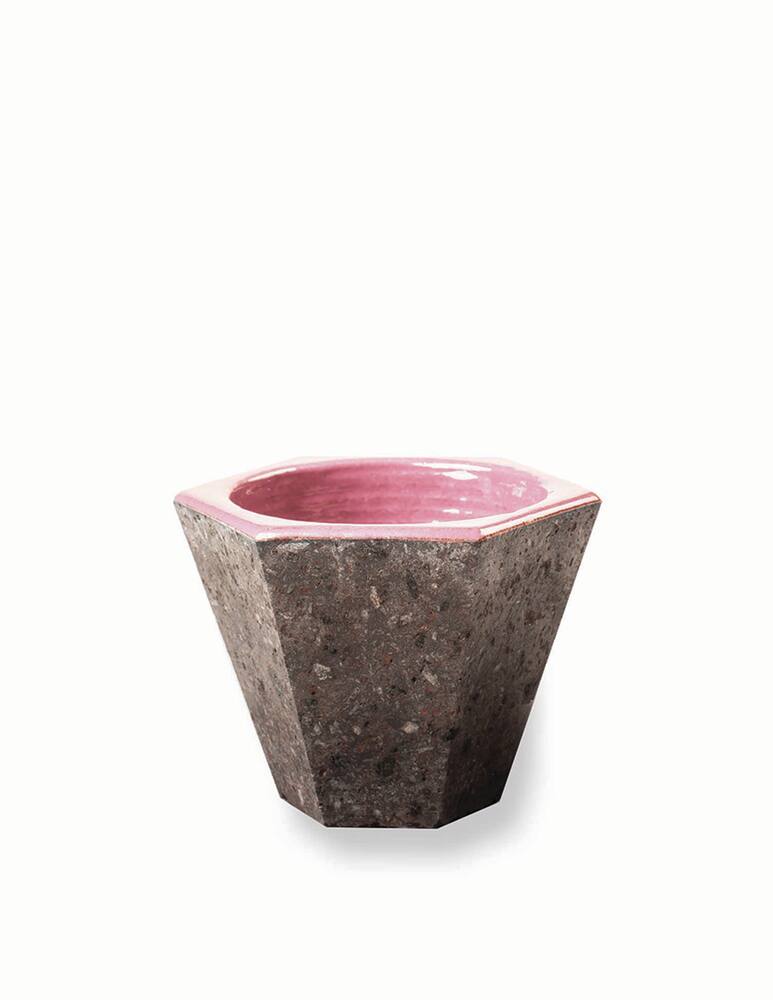 rinascente Pietracolata Coinè  Hexagon Coffee Cup - Pink