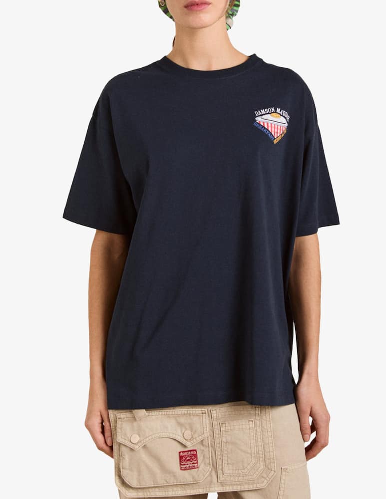 rinascente Damson Madder T-shirt all day breakfast