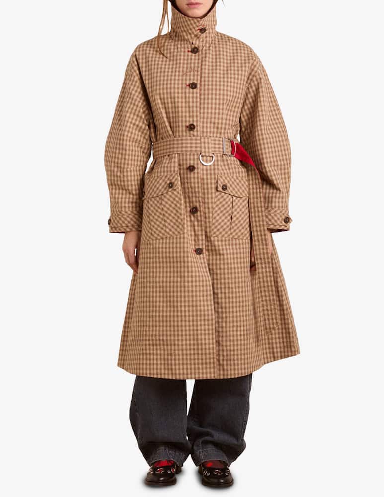 rinascente Damson Madder trench reversibile Anja