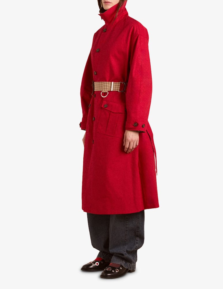 rinascente Damson Madder trench reversibile Anja