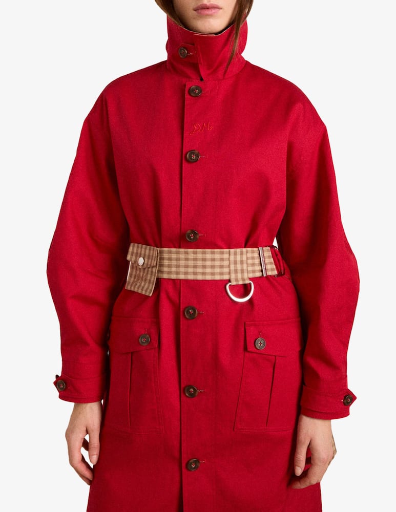 rinascente Damson Madder trench reversibile Anja
