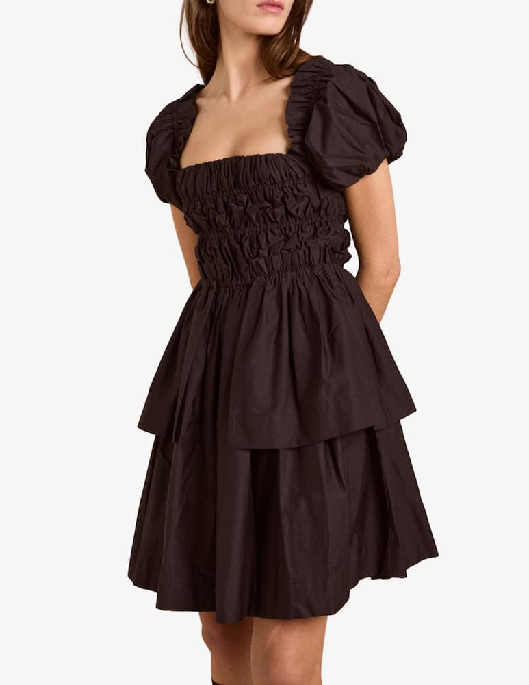 rinascente Damson Madder Lyza mini dress