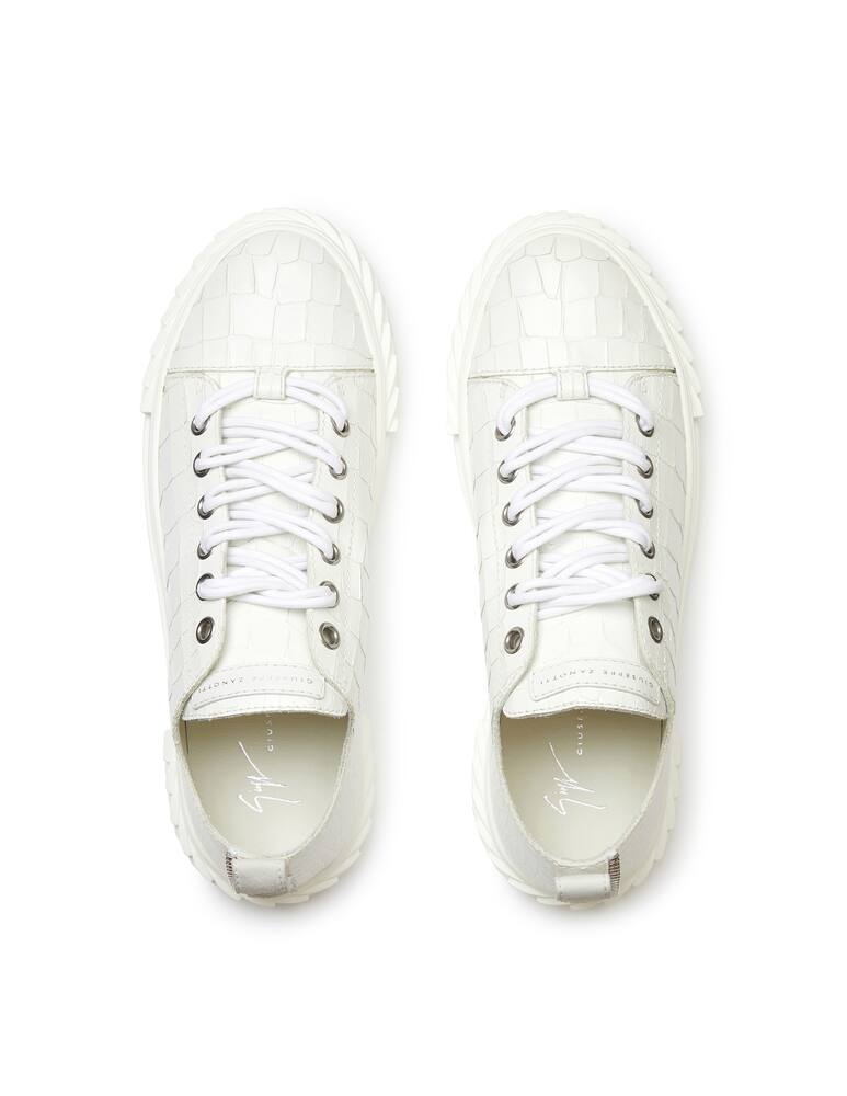 rinascente Giuseppe Zanotti Sneakers blabber stampa coccodrillo