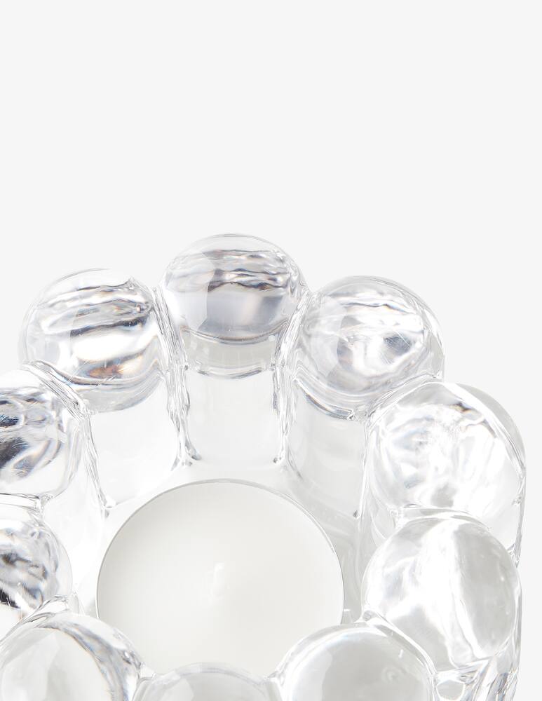 rinascente Tom Dixon Porta Tealight Press Vertical - Trasparente