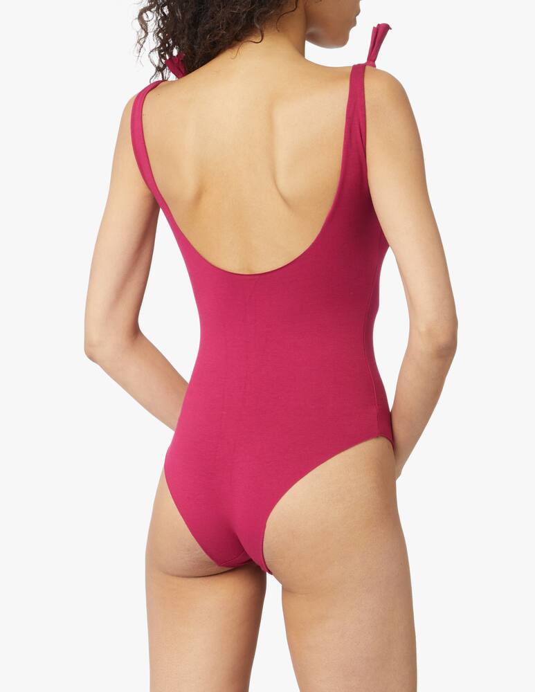 Isole e vulcani One piece swimsuit basic - red - picture 2 Isole e vulcani One piece swimsuit basic - red - picture 2