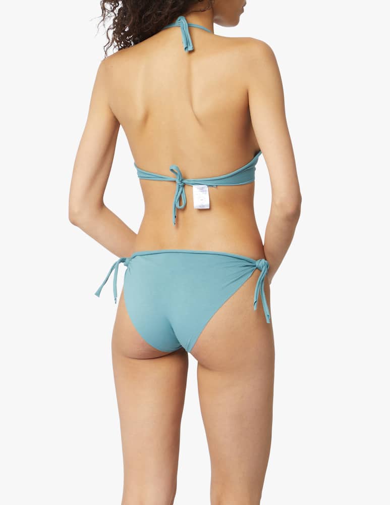rinascente Isole e vulcani Bikini briefs with bows - teal
