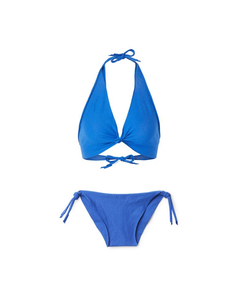 rinascente Isole e vulcani Bikini vela slip fiocchi - blu