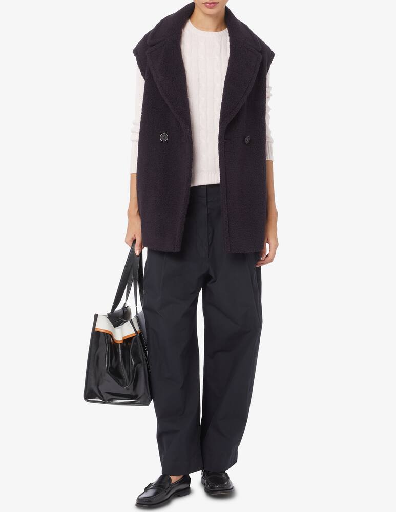 rinascente Cinzia Rocca Mohair blend teddy vest