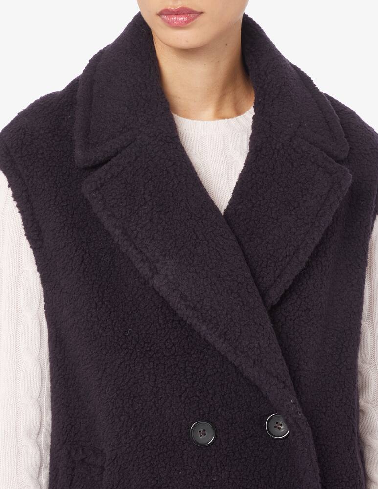 rinascente Cinzia Rocca Mohair blend teddy vest
