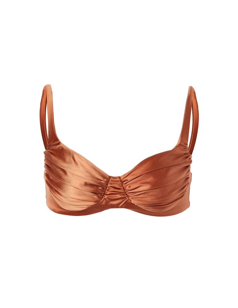 rinascente Isa Boulder Heidi Top bikini - brown